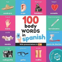bokomslag 100 body words in spanish