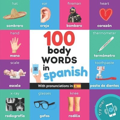 100 body words in spanish