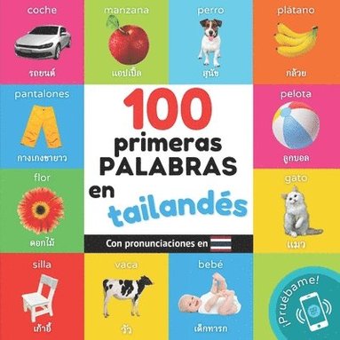 bokomslag 100 primeras palabras en tailands