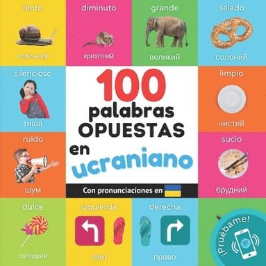 bokomslag 100 palabras opuestas en ucraniano