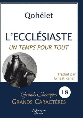 Jean-David Haddad - L'Ecclésiaste en grands caractères, Häftad
