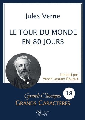 bokomslag tour du monde en 80 jours en grands caractères