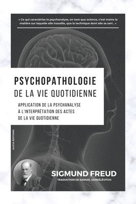 bokomslag Psychopathologie de la vie quotidienne