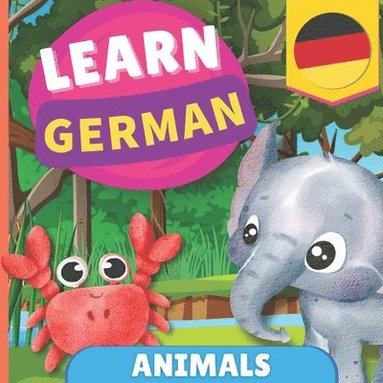 bokomslag Learn german - Animals