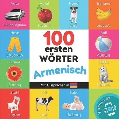bokomslag 100 erste Wörter auf Armenisch