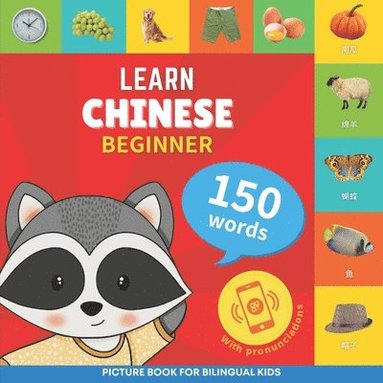 bokomslag Learn chinese - 150 words with pronunciations - Beginner