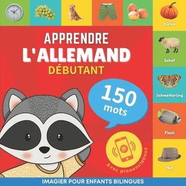 bokomslag Apprendre l'allemand - 150 mots avec prononciation - Dbutant