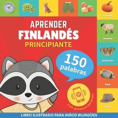 bokomslag Aprender finlands - 150 palabras con pronunciacin - Principiante