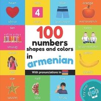 bokomslag 100 numbers, shapes and colors in armenian