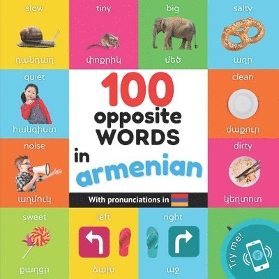Yukismart, YukiSmart - 100 opposite words in armenian, Häftad
