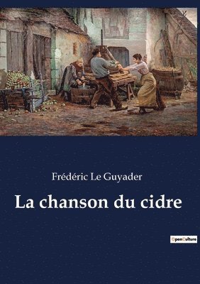 bokomslag chanson du cidre
