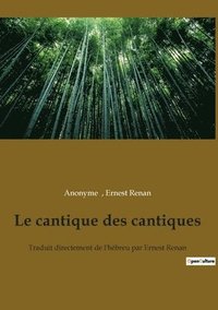 bokomslag cantique des cantiques