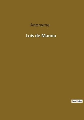 bokomslag Lois de Manou