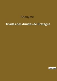 bokomslag Triades des druides de Bretagne