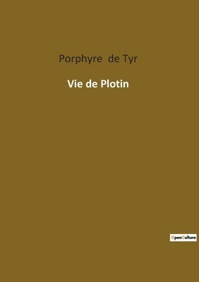 bokomslag Vie de Plotin