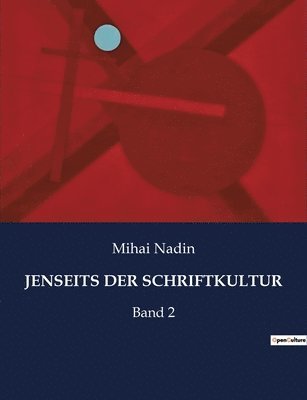 bokomslag Jenseits Der Schriftkultur