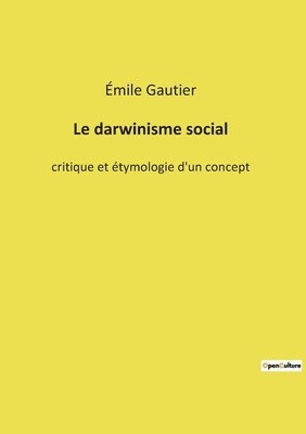 Le darwinisme social 1