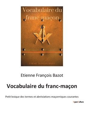 bokomslag Vocabulaire du franc-macon