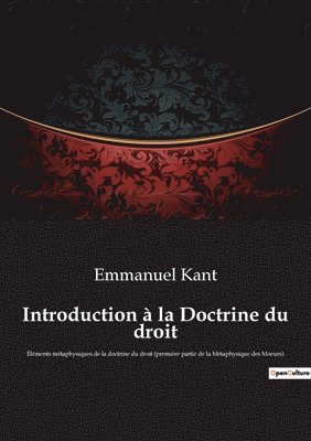 Introduction a la Doctrine du droit 1