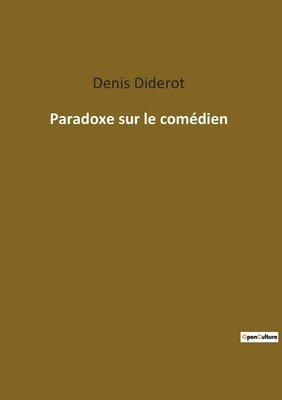 bokomslag Paradoxe sur le comedien