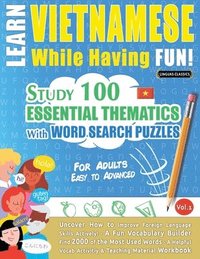 bokomslag Learn Vietnamese While Having Fun! - For Adults
