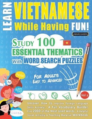 bokomslag Learn Vietnamese While Having Fun! - For Adults