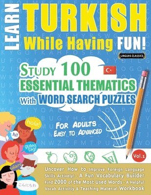 bokomslag Learn Turkish While Having Fun! - For Adults