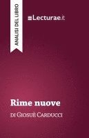 bokomslag Rime nuove - Giosuè Carducci (analisi del libro)