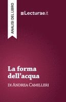 bokomslag La forma dell'acqua - Andrea Camilleri (analisi del libro)