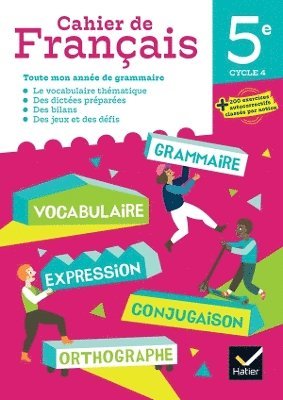 bokomslag Cahier de Français 5e Éd 2023 - Cahier de l'élève