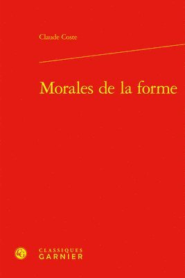 bokomslag Morales de la Forme