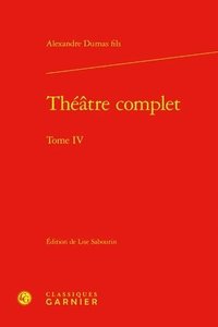 bokomslag Theatre Complet. Tome IV