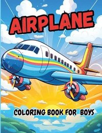 bokomslag Airplane Coloring Book For Boys