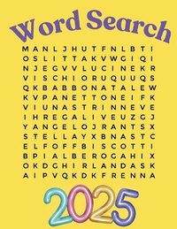 bokomslag Word Search Puzzle Book 2025 Large Print