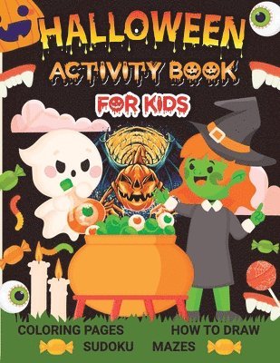 Halloween Activity Book for Kids 1