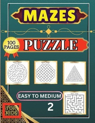 Mazes Puzzle for Kids 2 Easy to Medium 1