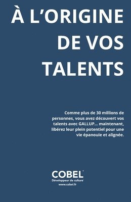 bokomslag  l'Origine De Vos Talents