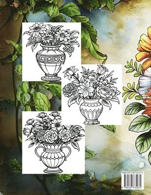 Retro Flowers . Color Vintage Illustrations 1