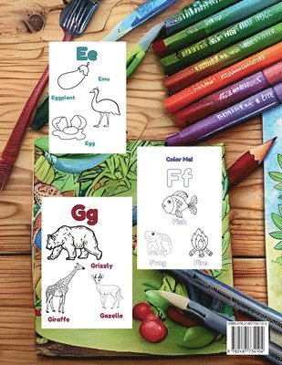 bokomslag My ABC Coloring Booklet