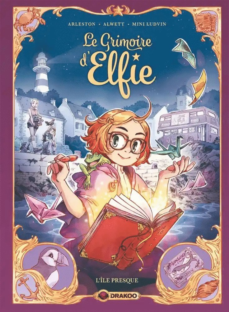 Le Grimoire d'Elfie Tome 1: L'île presque 1