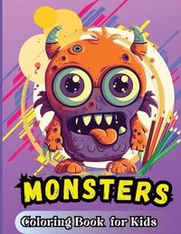 bokomslag Monster Coloring Book For Kids