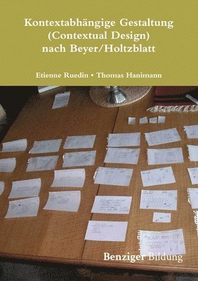 bokomslag Kontextabhängige Gestaltung (Contextual Design) nach Beyer/Holtzblatt