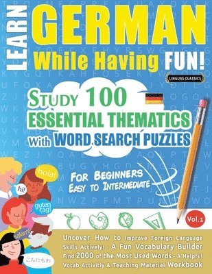 bokomslag Learn German While Having Fun! - For Beginners