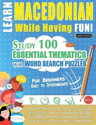 bokomslag Learn Macedonian While Having Fun! - For Beginners