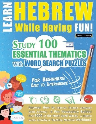 bokomslag Learn Hebrew While Having Fun! - For Beginners