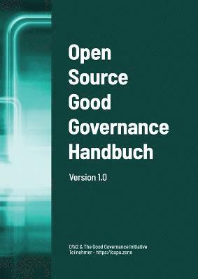 Open Source Good Governance Handbuch 1