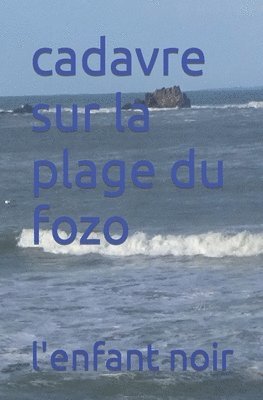 bokomslag cadavre sur la plage du fozo