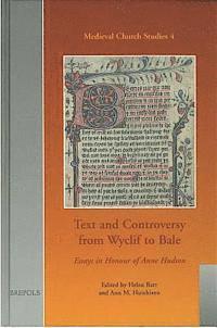 bokomslag Text and Controversy from Wyclif to Bale