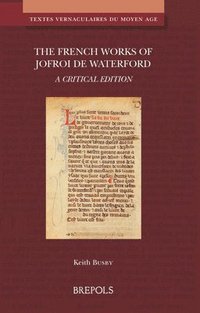 bokomslag French Works of Jofroi de Waterford