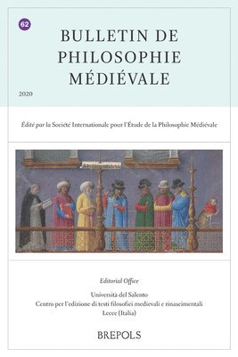 bokomslag Bulletin de Philosophie Medievale 62